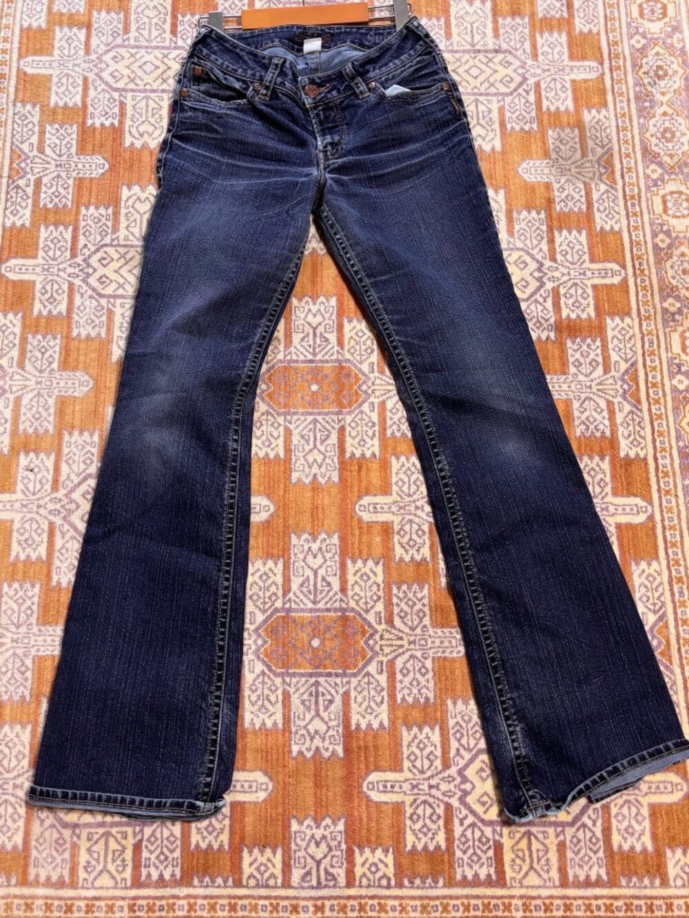 Retro SUKI Silver Jeans